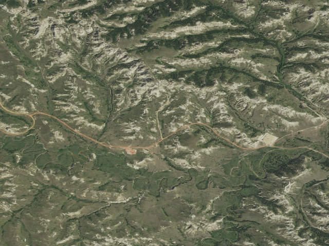 Aerial image of Wannagan Campground