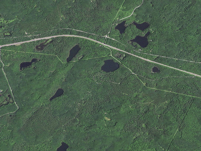 Aerial image of Wanoka Lake Campground