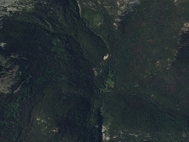 Aerial image of Wapaloosie Campground