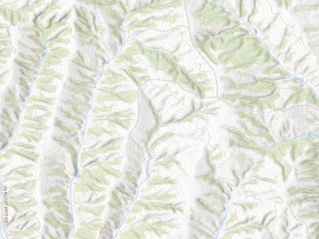 USGS topographic map of Wapiti WMA