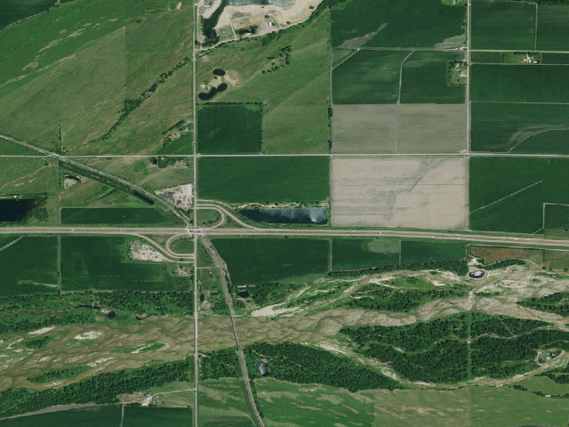 Aerial image of War Axe SRA