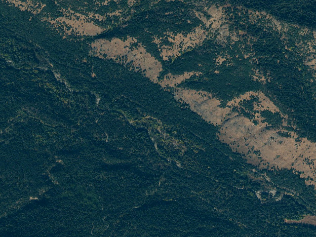 Aerial image of War Creek Campground