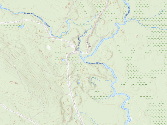 USGS topographic map of Washington County