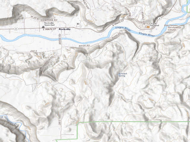 USGS topographic map of Washington County