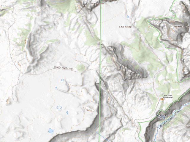 USGS topographic map of Washington County