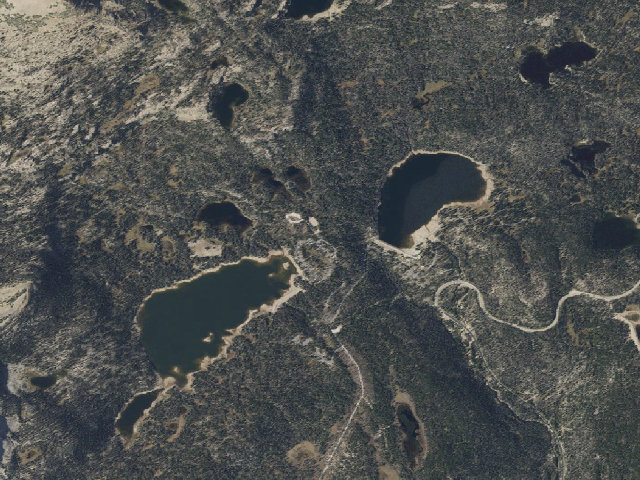 Aerial image of Washington Lake
