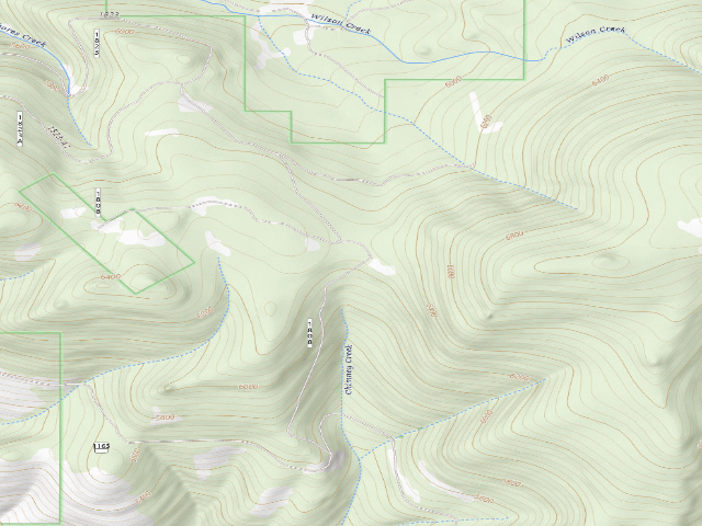 USGS topographic map of Wasson Crk-Rd 1808-104