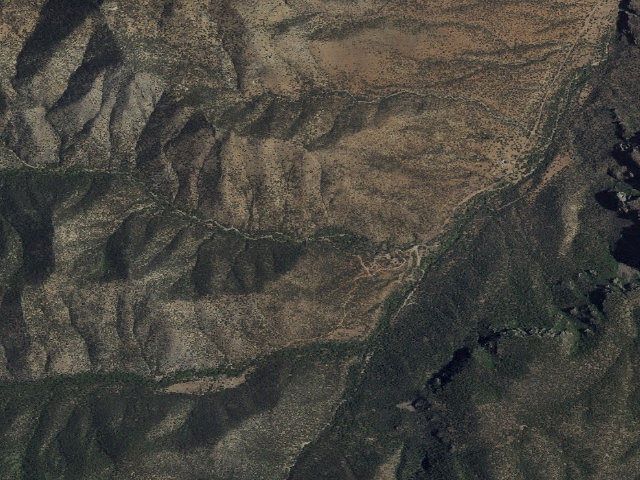 Aerial image of Water Canyon Group Site