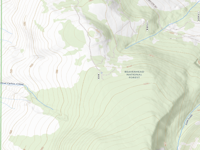 USGS topographic map of Water Hole