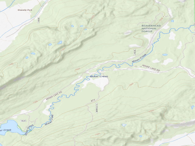 USGS topographic map of Water Truck
