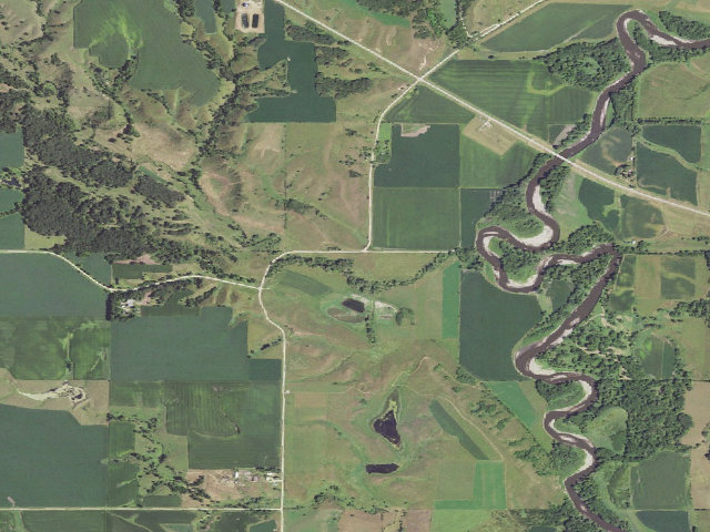 Aerial image of Waterman Prairie Complex