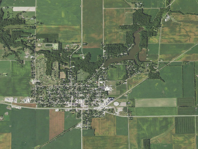 Aerial image of Watertower Park
