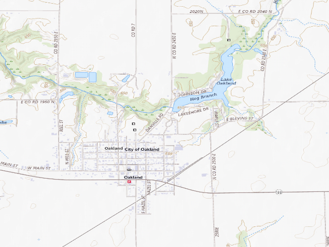 USGS topographic map of Watertower Park