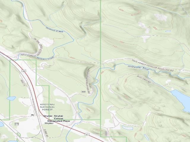 USGS topographic map of Waterworks