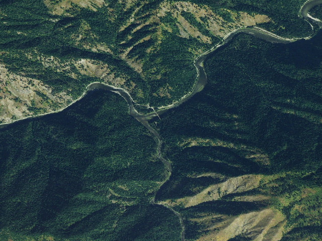 Aerial image of Weitas Campground