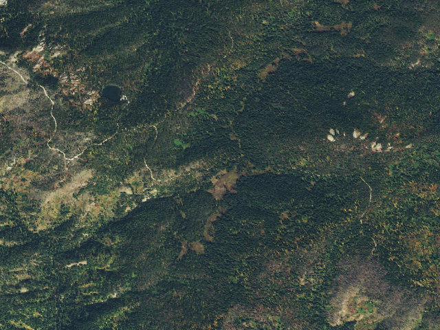 Aerial image of Weitas Meadows Camp