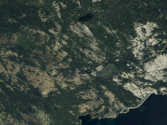 Aerial image of Wentworth Springs Cg