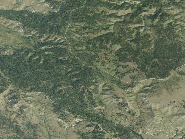 Aerial image of West Belltower Flats