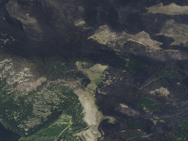 Aerial image of West Big Belts Gfa - Boulder Lakes Cua