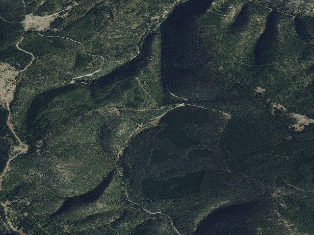 Aerial image of West Big Belts Gfa - Confederate Gulch Cua