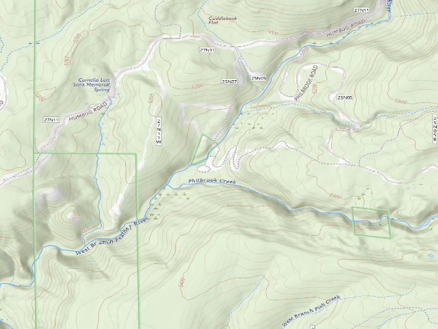 USGS topographic map of West Branch