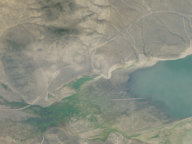Aerial image of West Cameahwait Campground (Clark Canyon)