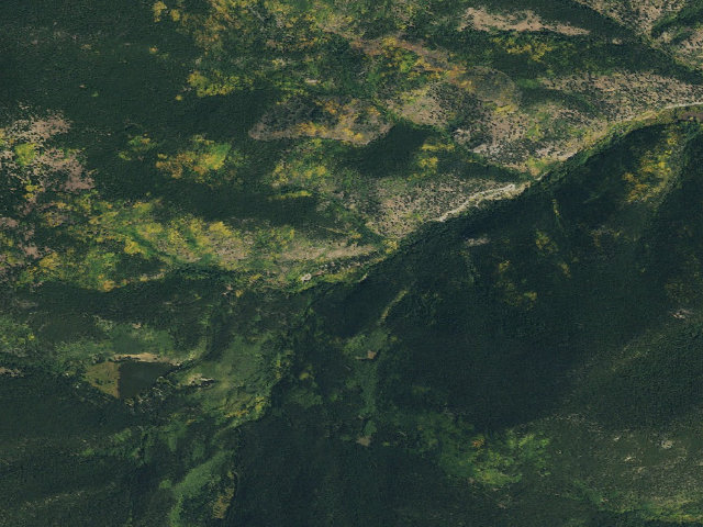 Aerial image of West Chicago Creek