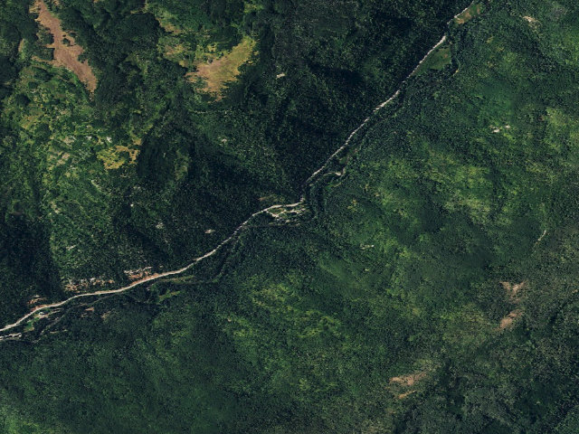 Aerial image of West Dolores Campground