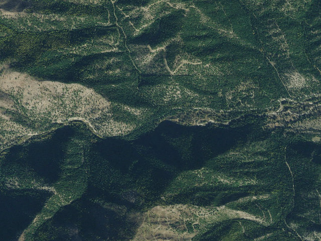 Aerial image of West Fork Fish B