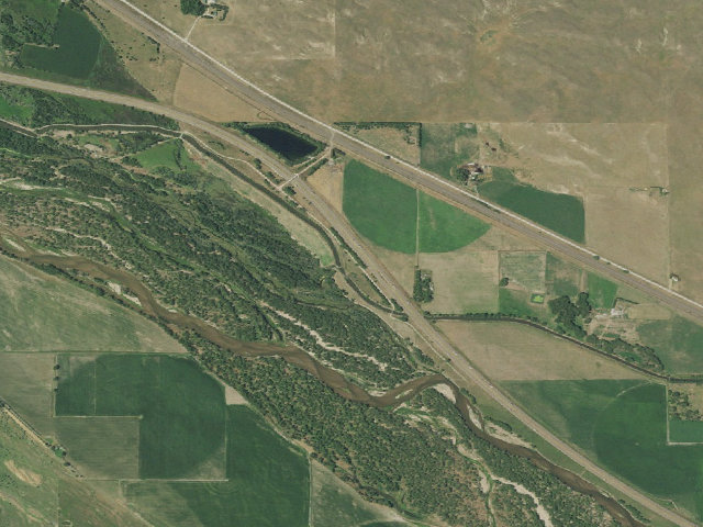 Aerial image of West Gothenburg WMA