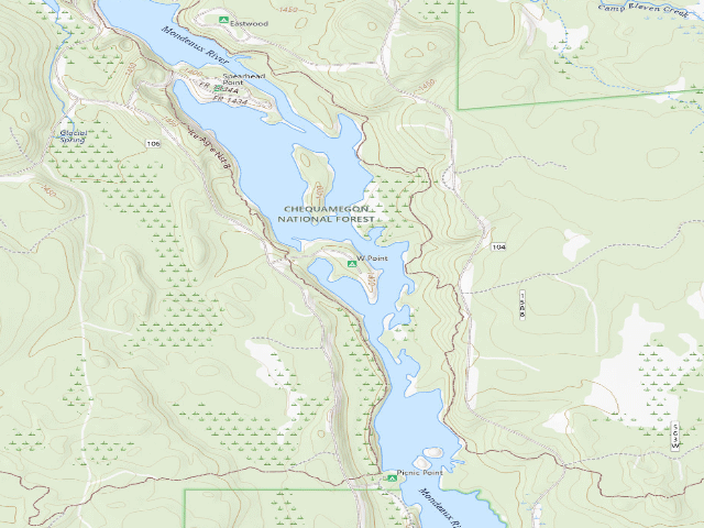 USGS topographic map of West Point