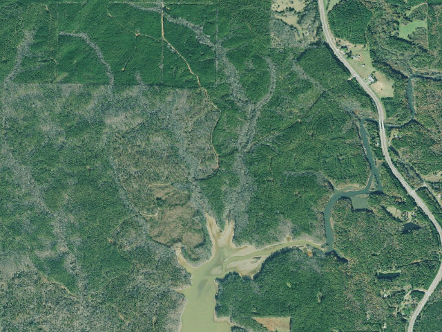 Aerial image of West Point WMA - Campground 2 (north)