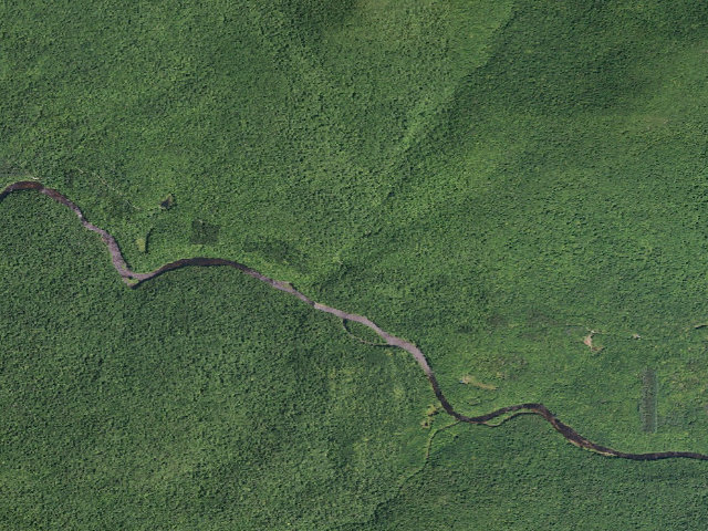Aerial image of West River Road Campsite #2 (Silver Lake Wilderness)