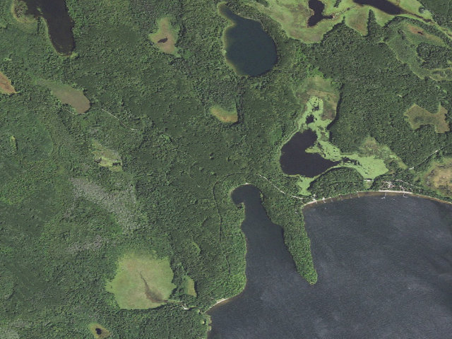 Aerial image of West Seelye Overflow