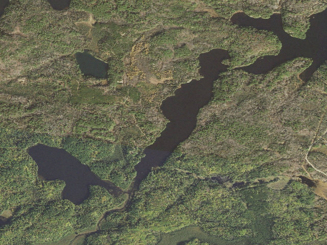 Aerial image of West Twin Lake Site 3