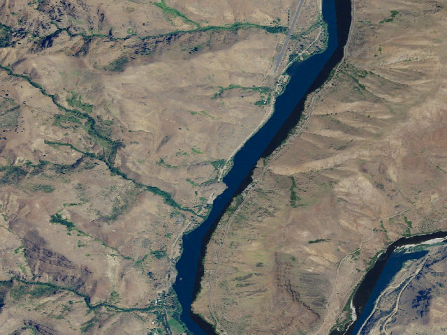 Aerial image of Westfall Campground