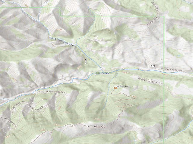USGS topographic map of Westpine-05