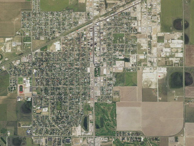Aerial image of Whigham Park