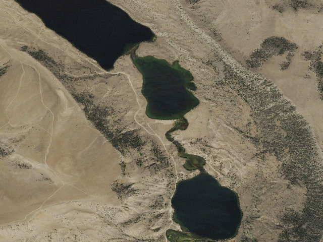 Aerial image of Whiskey Basin WHMA — Ring Lake Camping Area