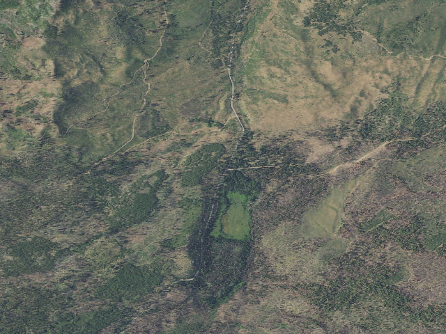 Aerial image of Whispering Pine Horse Camp