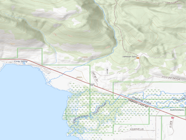 USGS topographic map of Whitday07