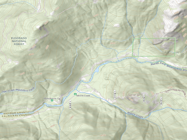 USGS topographic map of White Azalea Cg