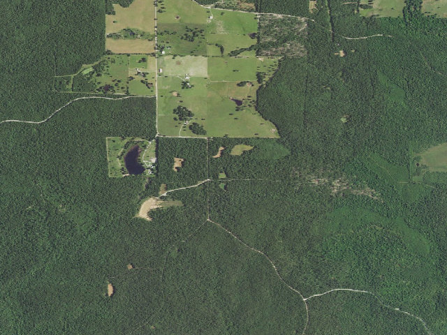 Aerial image of White Ranch Conservation Area