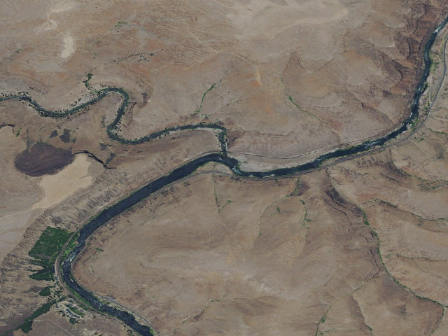 Aerial image of White River Campground