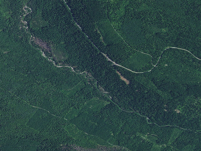 Aerial image of White River Station