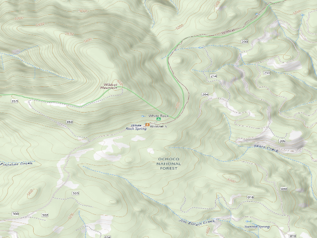 USGS topographic map of White Rock