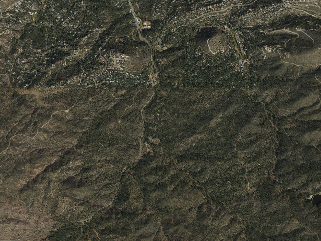 Aerial image of White Spar Campground