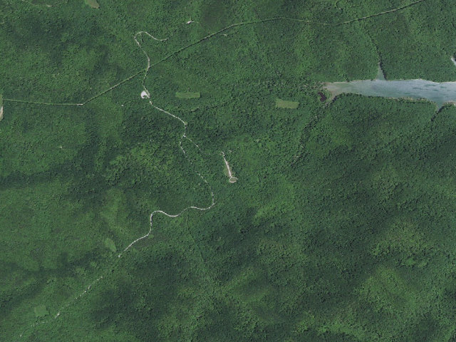 Aerial image of White Sulphur Horse Camp