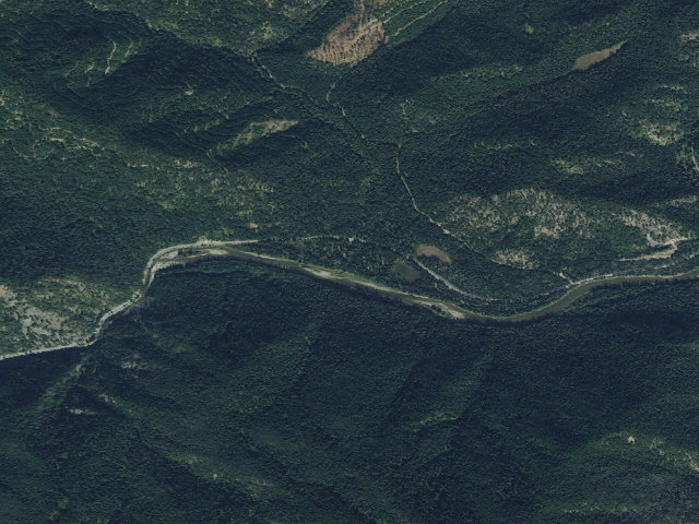 Aerial image of Whitehouse Campground