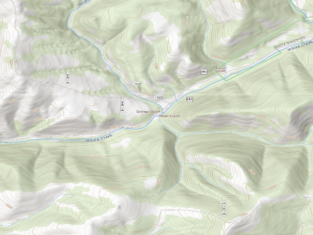 USGS topographic map of Whites04